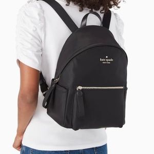 Kate spade black backpack